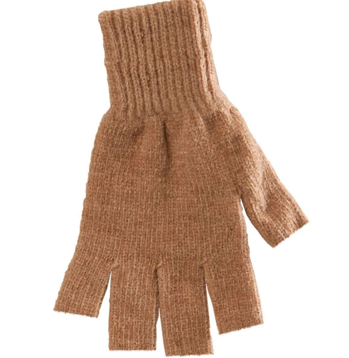 Fingerless Knit Gloves