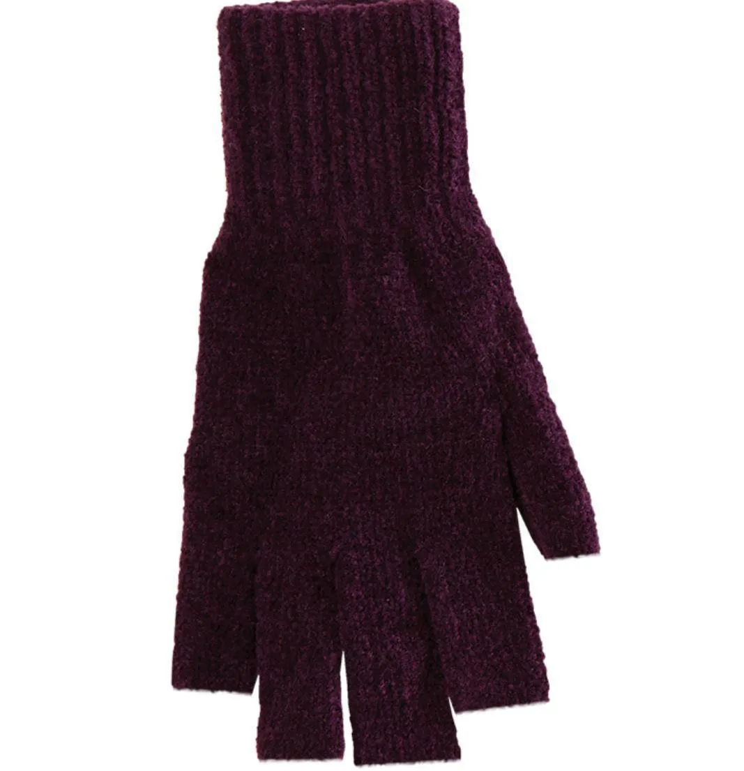 Fingerless Knit Gloves
