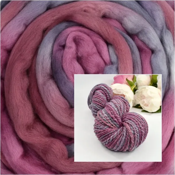 Hand Spun Tasmanian Merino Wool Chunky Yarn in Baroness