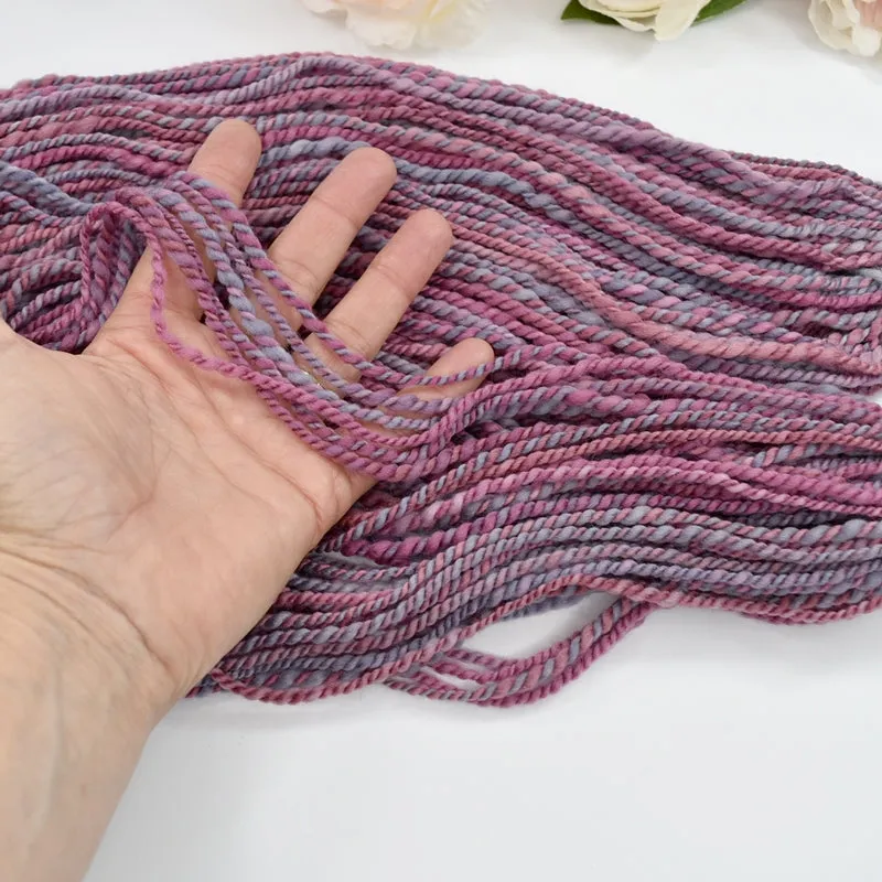 Hand Spun Tasmanian Merino Wool Chunky Yarn in Baroness