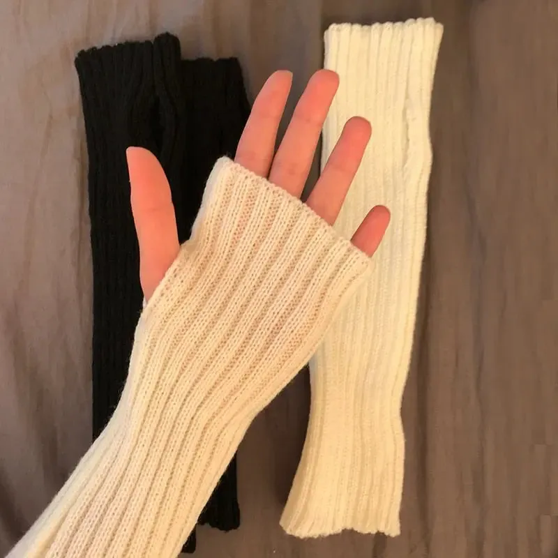 Knitted Arm Warmers
