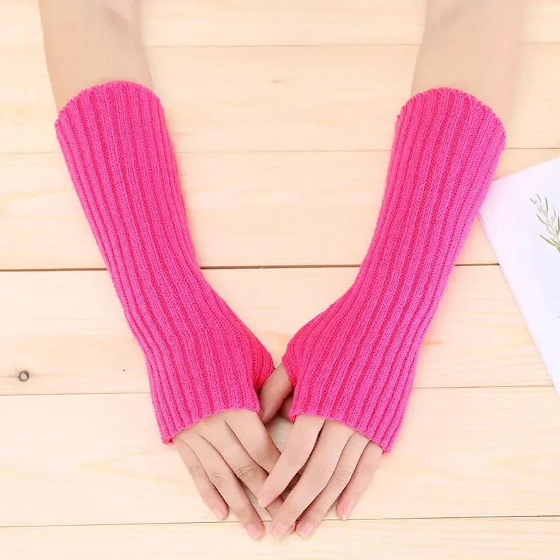 Knitted Arm Warmers