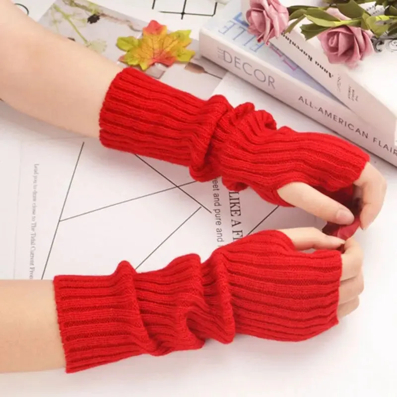 Knitted Arm Warmers