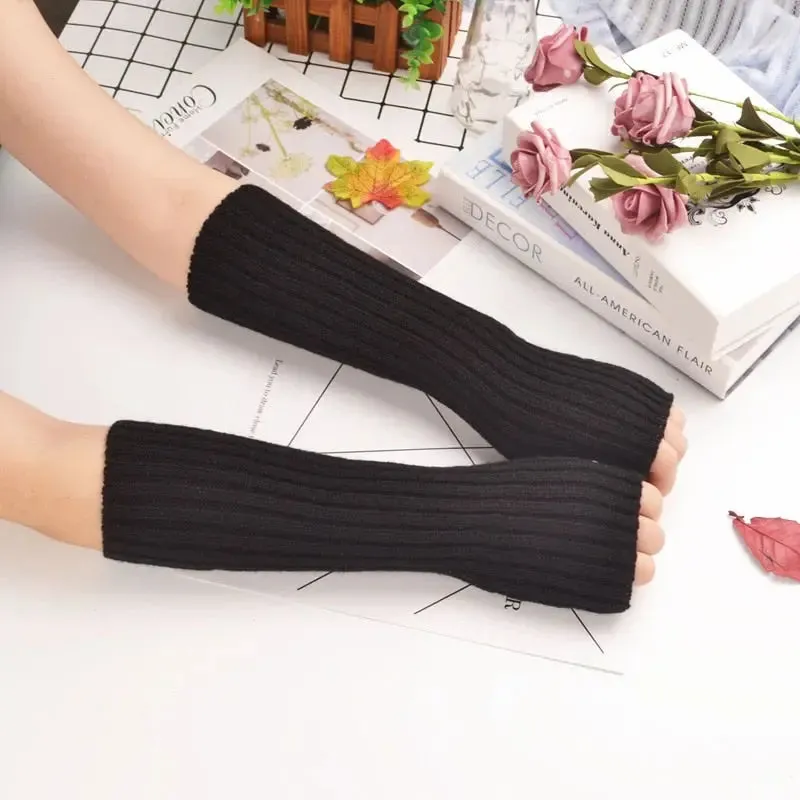 Knitted Arm Warmers