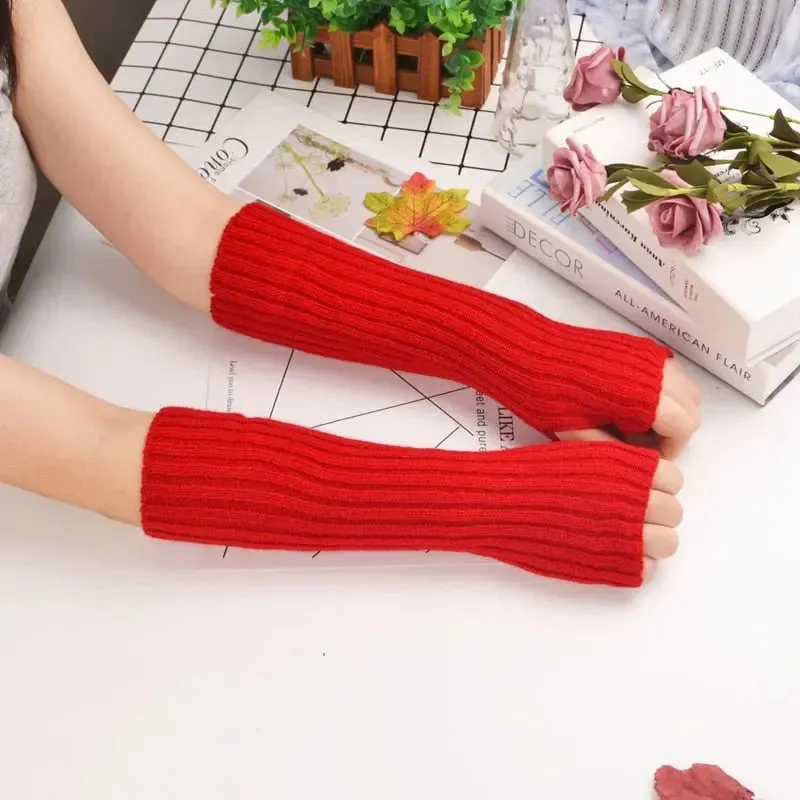 Knitted Arm Warmers