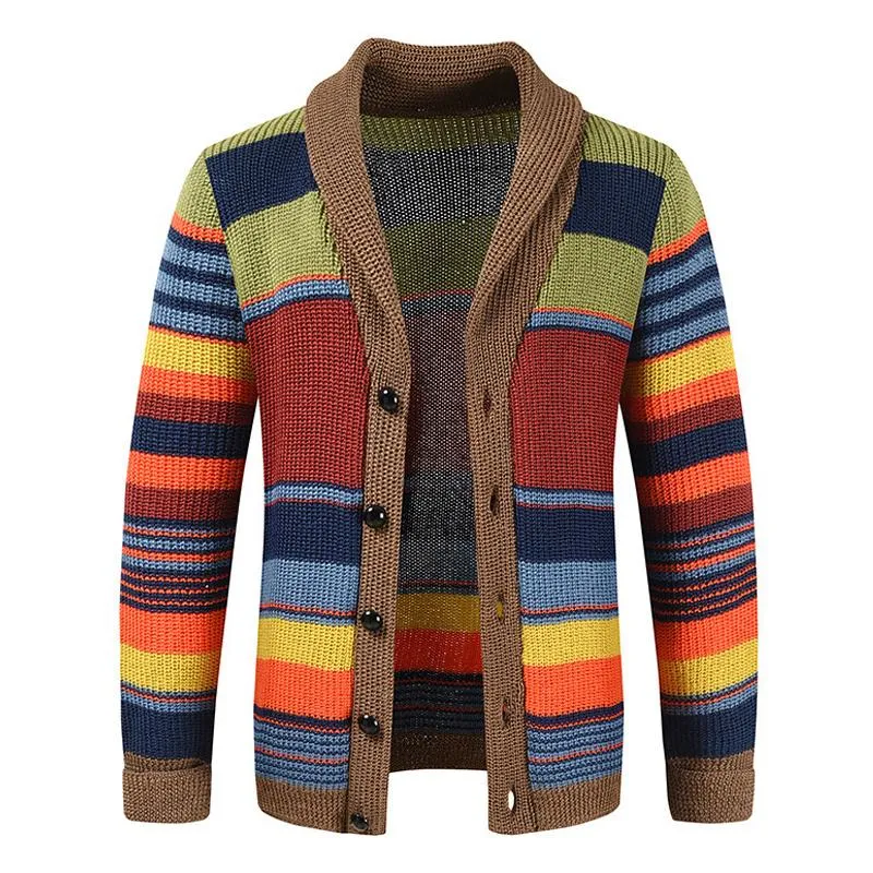 Marcus - Men's Colorblock Vest with Lapel Collar