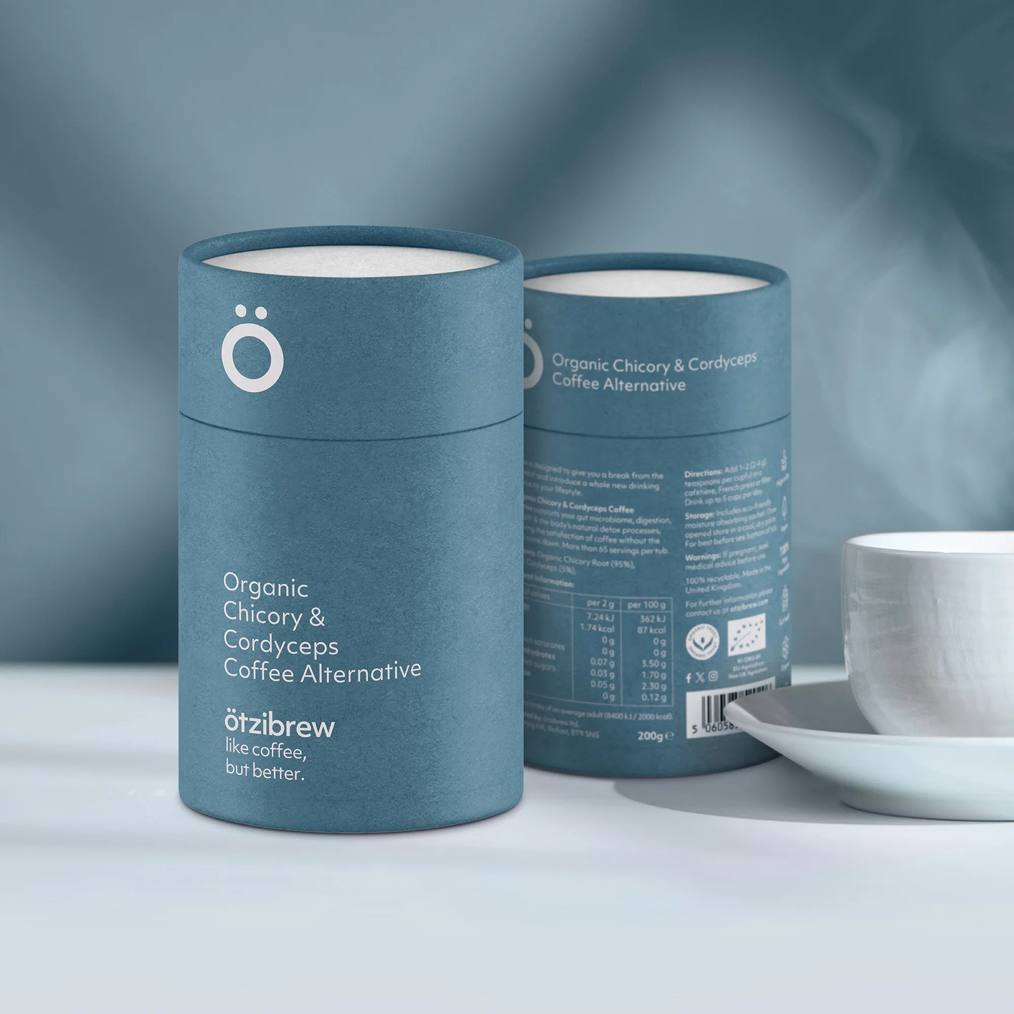 Otzibrew Organic Chicory & Cordyceps Dark Roast 200g
