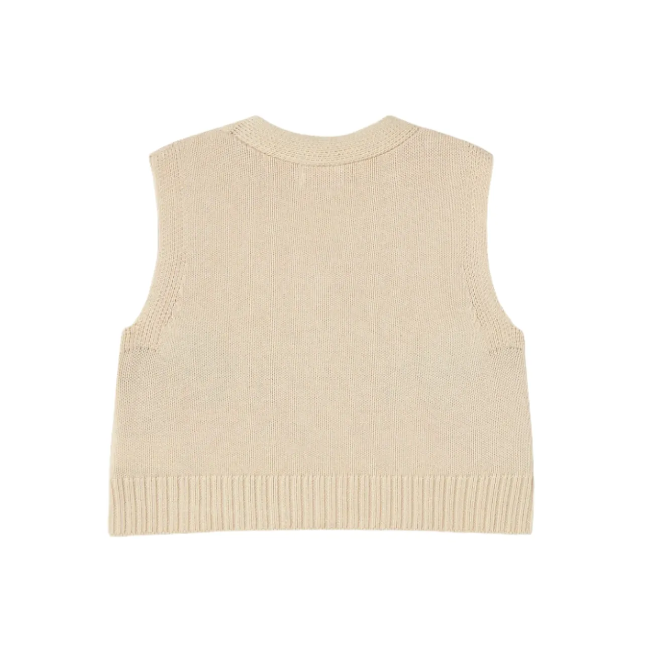 Strawberries Vest Light Cream